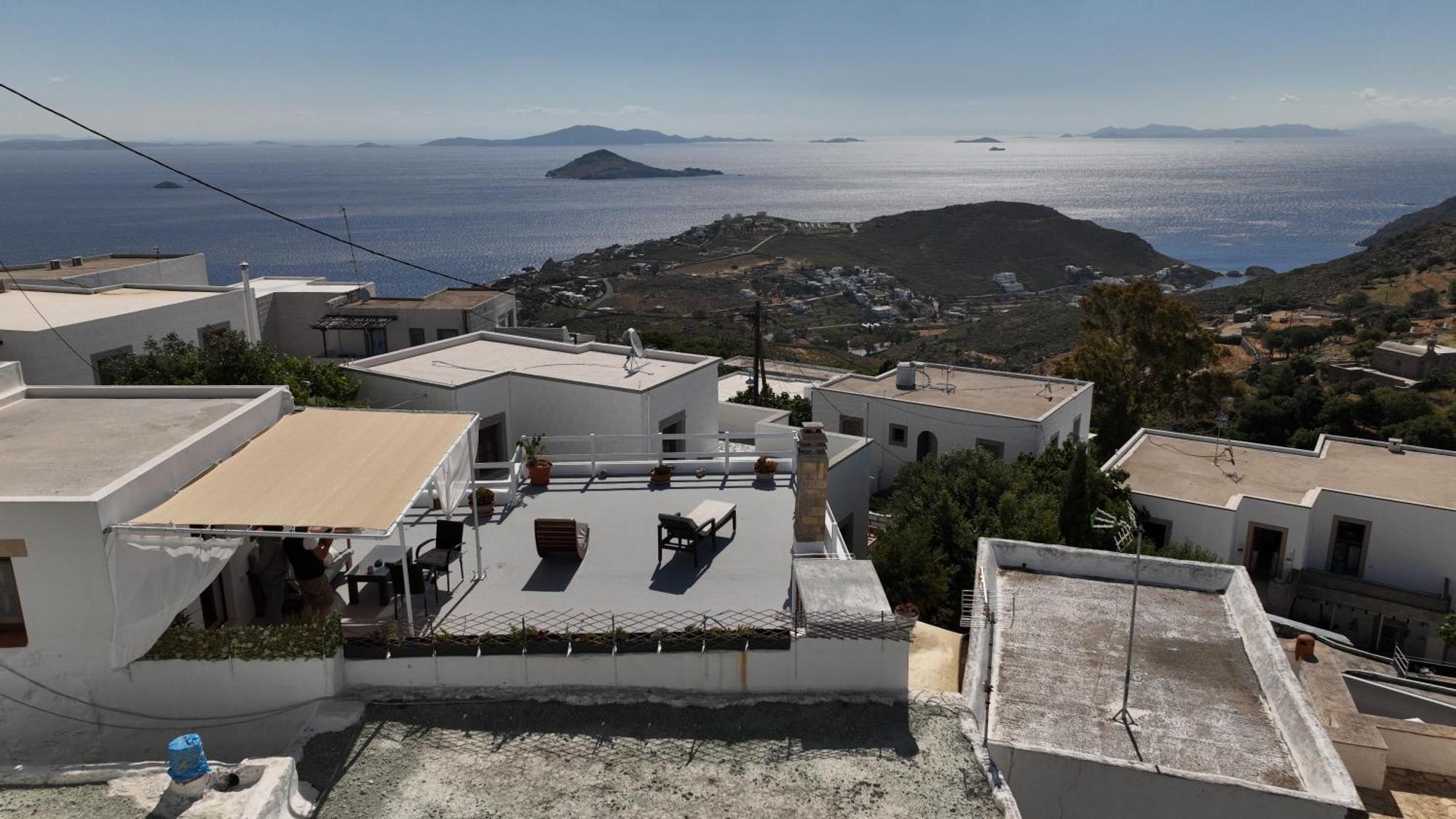 Manos House In Chora Vila Pátmos Exterior foto