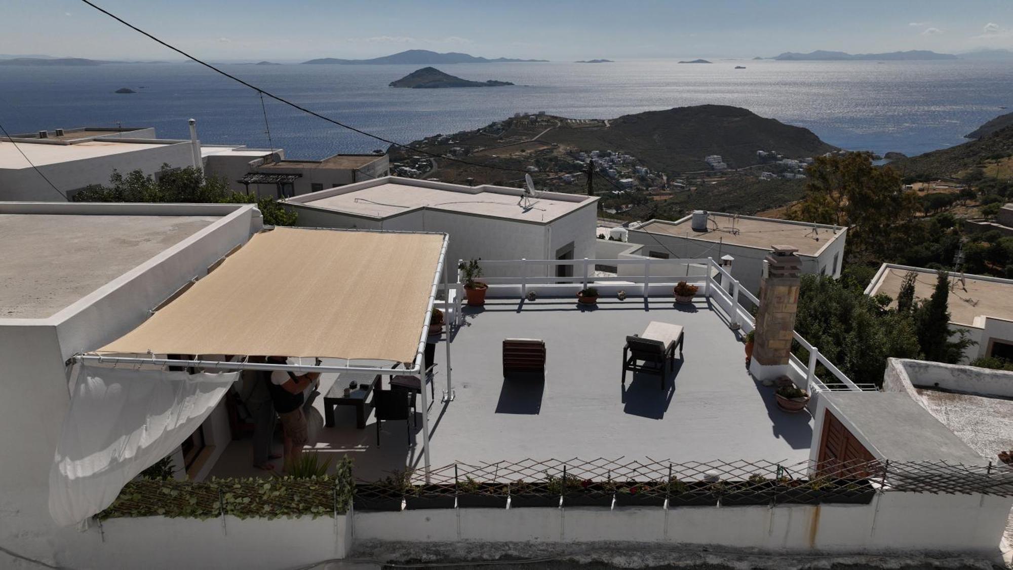 Manos House In Chora Vila Pátmos Exterior foto