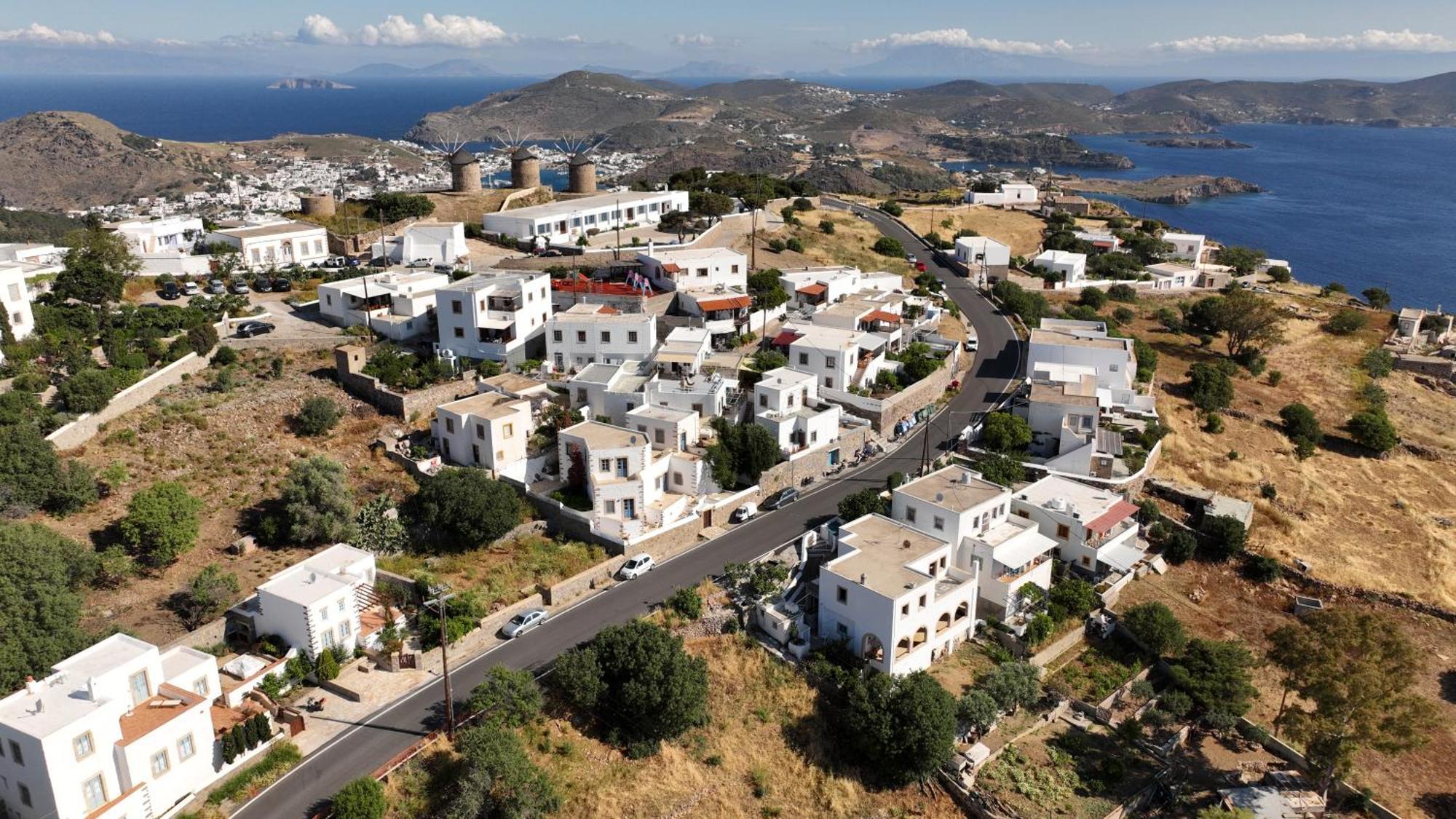 Manos House In Chora Vila Pátmos Exterior foto